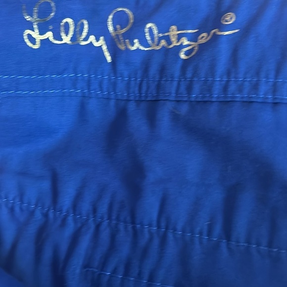 Women’s Lilly Pulitzer Kerri Chino Pink & Blue Shorts Size 14 - Picture 5 of 7